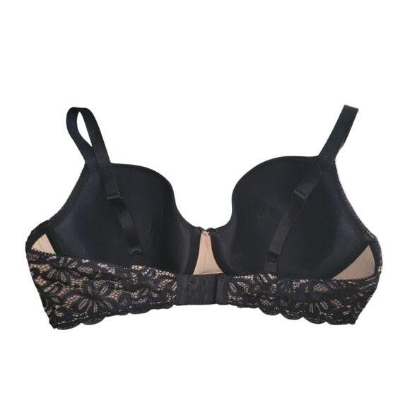 WACOAL BRA BLACK AND CREAM SIZE 38 DD. ^ - Picture 3 of 3